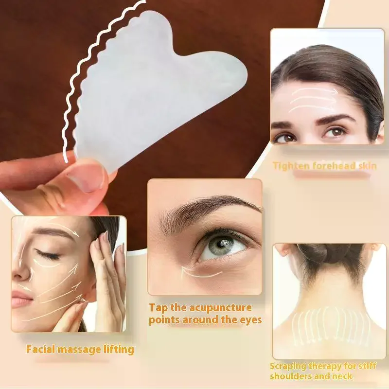 1Pcs Resin Gua Sha Scraper Facial Massager Tool Guasha Massage Board Face Lift Slim Scraper Scraping Plate
1Pcs Resin Gua Sha Scraper Facial Massager Tool Guasha Massage Board Face Lift Slim Scraper Scraping Plate