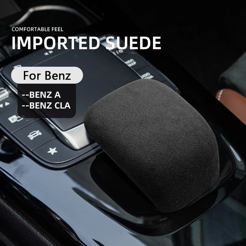 For Mercedes-Benz A Class CLA W177 C118 W118 X118 AMG Alcantara Suede Car Gear Shift Knob Head Cover Trim Interior Accessories
For Mercedes-Benz A Class CLA W177 C118 W118 X118 AMG Alcantara Suede Car Gear Shift Knob Head Cover Trim Interior Accessories