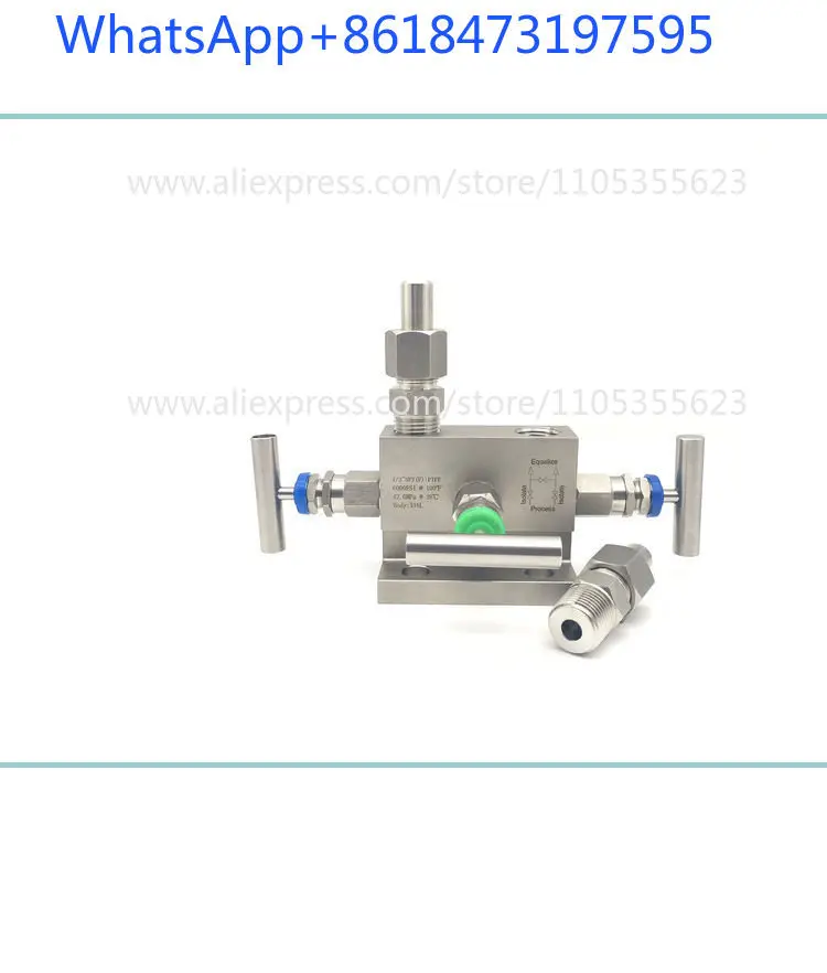 T-type three-valve group 304 316L stainless steel flange T-shaped three-valve group 1151 EJA transmitter three-valve group
T-type three-valve group 304 316L stainless steel flange T-shaped three-valve group 1151 EJA transmitter three-valve group