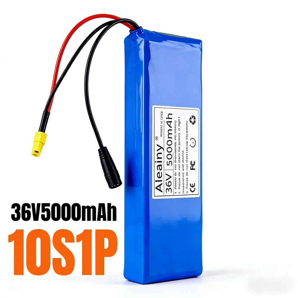 Battery Pack 18650 10S1P 36V 5000mAh Lithium Li-ion Rechargeable Batteries Electric Scooter 20A BMS 250W 500W
Battery Pack 18650 10S1P 36V 5000mAh Lithium Li-ion Rechargeable Batteries Electric Scooter 20A BMS 250W 500W
