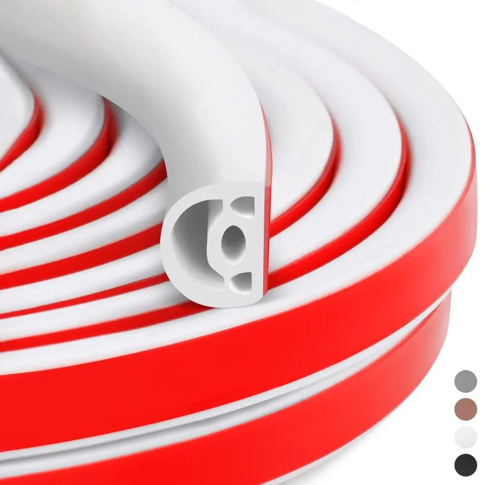 1PC 6m/236.22inch Soundproofing Door Sealing Strip Peel and Stick Windproof Weather Stripping Self-Adhesive Silicone Insulation
1PC 6m/236.22inch Soundproofing Door Sealing Strip Peel and Stick Windproof Weather Stripping Self-Adhesive Silicone Insulation