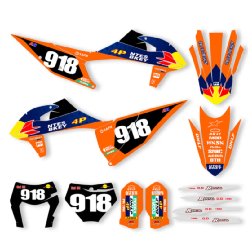 DSMTECH For KTM EXC EXC-F 2020 2021 2022 2023 150 200 250 300 350 450 500 Graphics DECALS Stickers For 2019-2022 SX SXF 001
DSMTECH For KTM EXC EXC-F 2020 2021 2022 2023 150 200 250 300 350 450 500 Graphics DECALS Stickers For 2019-2022 SX SXF 001