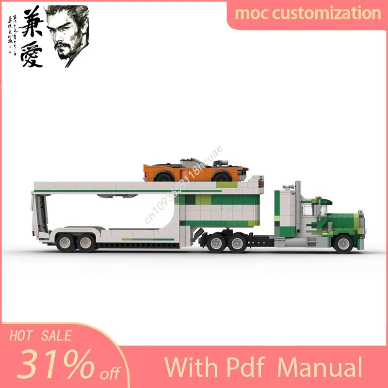 1305 шт. Moc Transporter Speed Champions суперкар технология креативные детские кирпичные игрушки на день рождения строительные блоки праздничные подарки
1305 шт. Moc Transporter Speed Champions суперкар технология креативные детские кирпичные игрушки на день рождения строительные блоки праздничные подарки