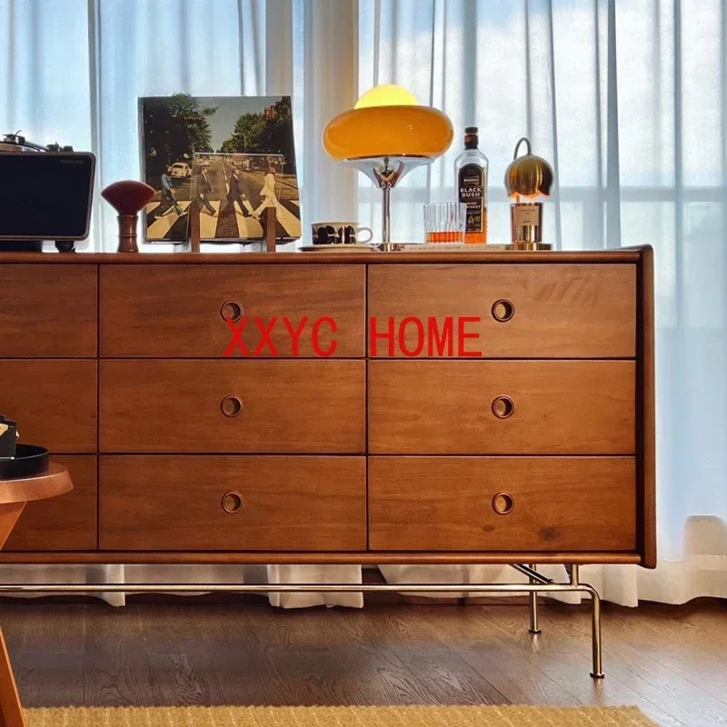 Sideboard Cabinet Retro Living Room Locker Modern Simple Small Apartment Chest of Storage Drawer
Sideboard Cabinet Retro Living Room Locker Modern Simple Small Apartment Chest of Storage Drawer