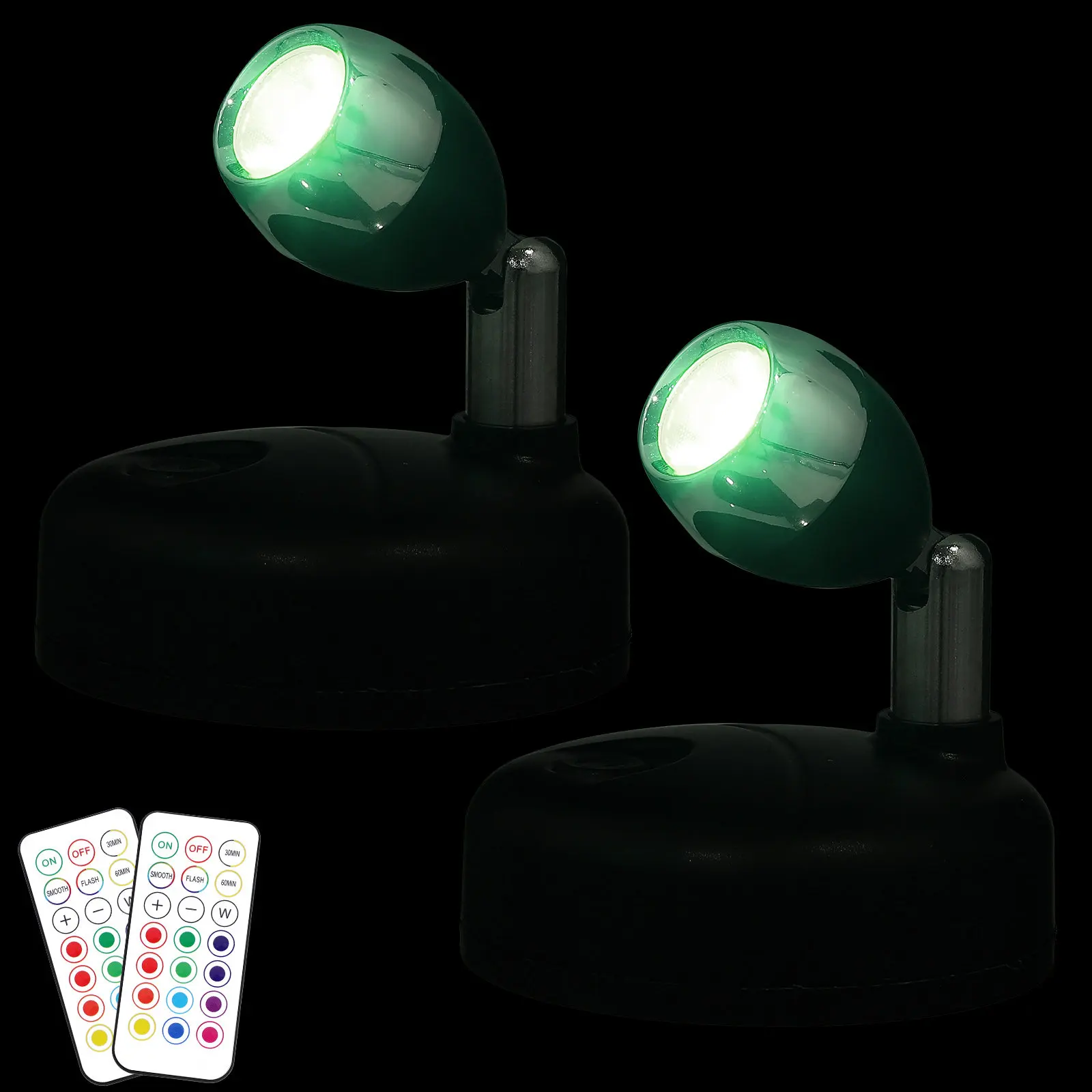 2Pcs LED Spotlight Indoor Remote Control Adjustable Beam Angle 13 Color Accent Lights for Cabinets Shelves Showcase Art Lighting
2Pcs LED Spotlight Indoor Remote Control Adjustable Beam Angle 13 Color Accent Lights for Cabinets Shelves Showcase Art Lighting