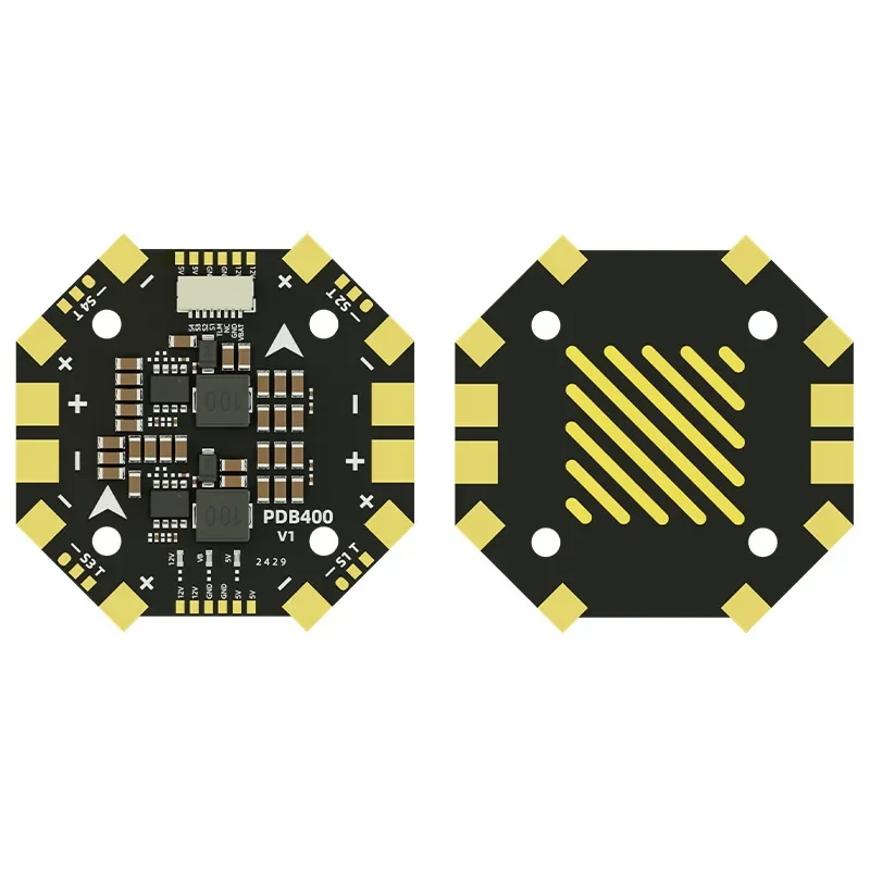 PDB400 8S/12S Distribution Board 4-Axis Traveler Fixed Wing Ammeter
PDB400 8S/12S Distribution Board 4-Axis Traveler Fixed Wing Ammeter
