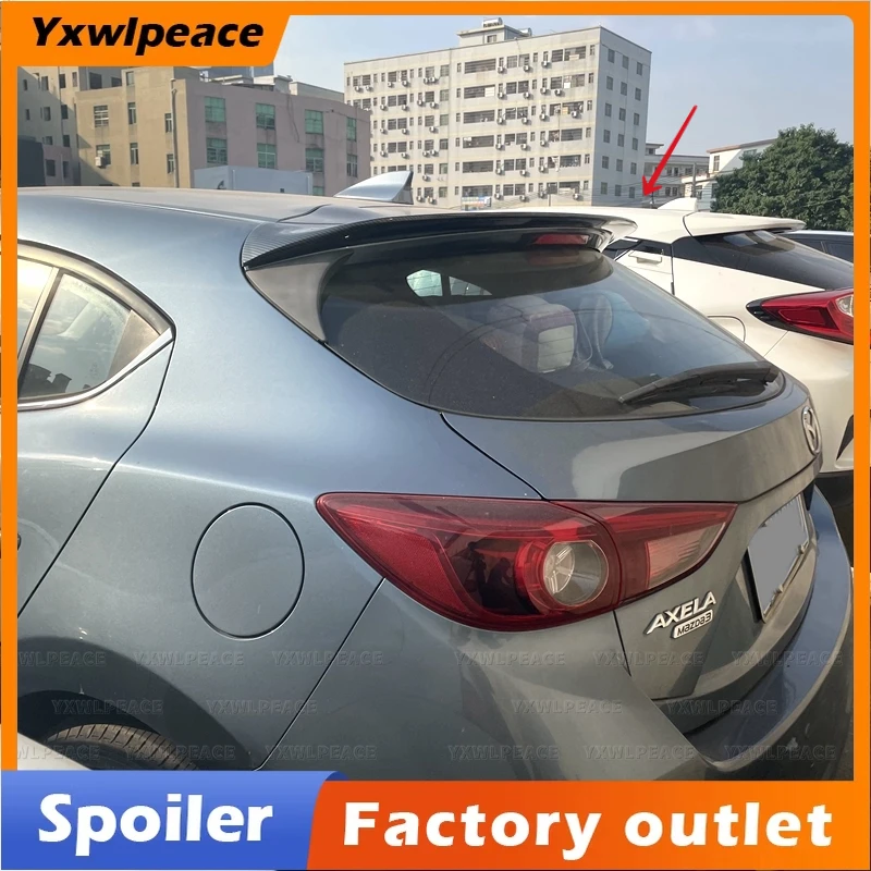 For Mazda 3 Axela Hatchback 2014 2015 2016 2017 ABS Plastic Unpainted Rear Roof Spoiler Trunk Lip Wing Body Kit Accessories
For Mazda 3 Axela Hatchback 2014 2015 2016 2017 ABS Plastic Unpainted Rear Roof Spoiler Trunk Lip Wing Body Kit Accessories
