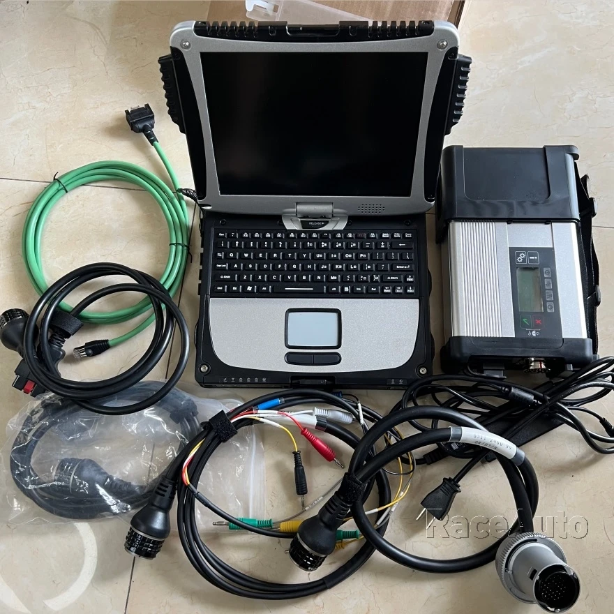 Super Mb Star c5 Multiplexer DIGNOSTICS with Cables Laptop CF19 Touch Screen I5 4G SSD 12/2023 Newest Software Ready to Use FULL
Super Mb Star c5 Multiplexer DIGNOSTICS with Cables Laptop CF19 Touch Screen I5 4G SSD 12/2023 Newest Software Ready to Use FULL