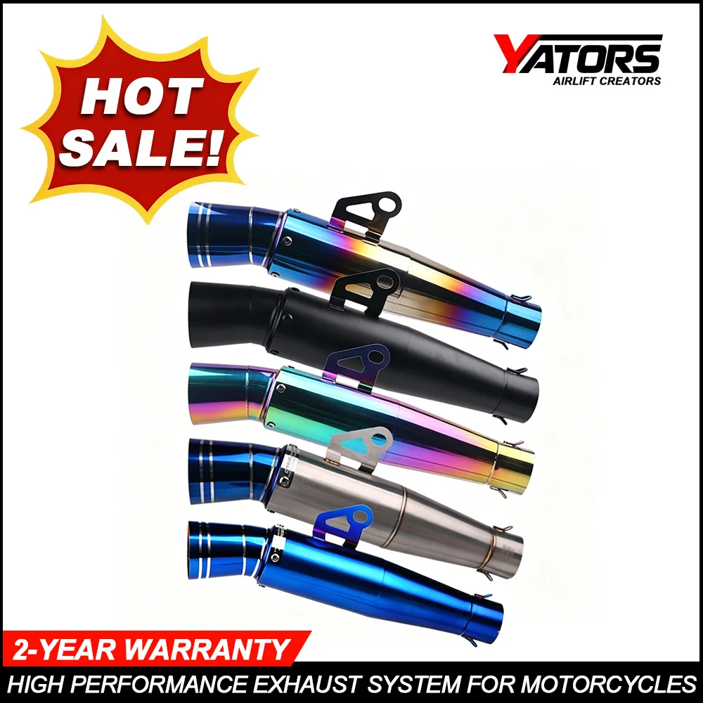For NINJA400 Z900 Universal Motorcycle Exhaust System Tube Pipe Motorcycle Exhaust Muffler Stainless Steel Escapes Pipe
For NINJA400 Z900 Universal Motorcycle Exhaust System Tube Pipe Motorcycle Exhaust Muffler Stainless Steel Escapes Pipe