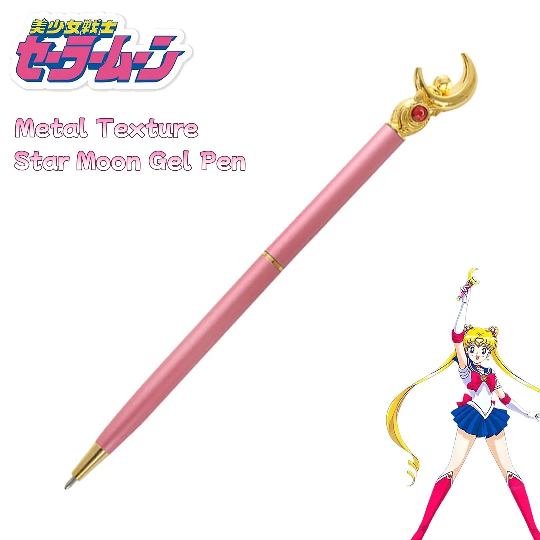 Sailor Moon Crescent Wand Metal Ballpoint Pen - Anime Cosplay Pen for Journaling, Office & School Supplies
Sailor Moon Crescent Wand Metal Ballpoint Pen - Anime Cosplay Pen for Journaling, Office & School Supplies