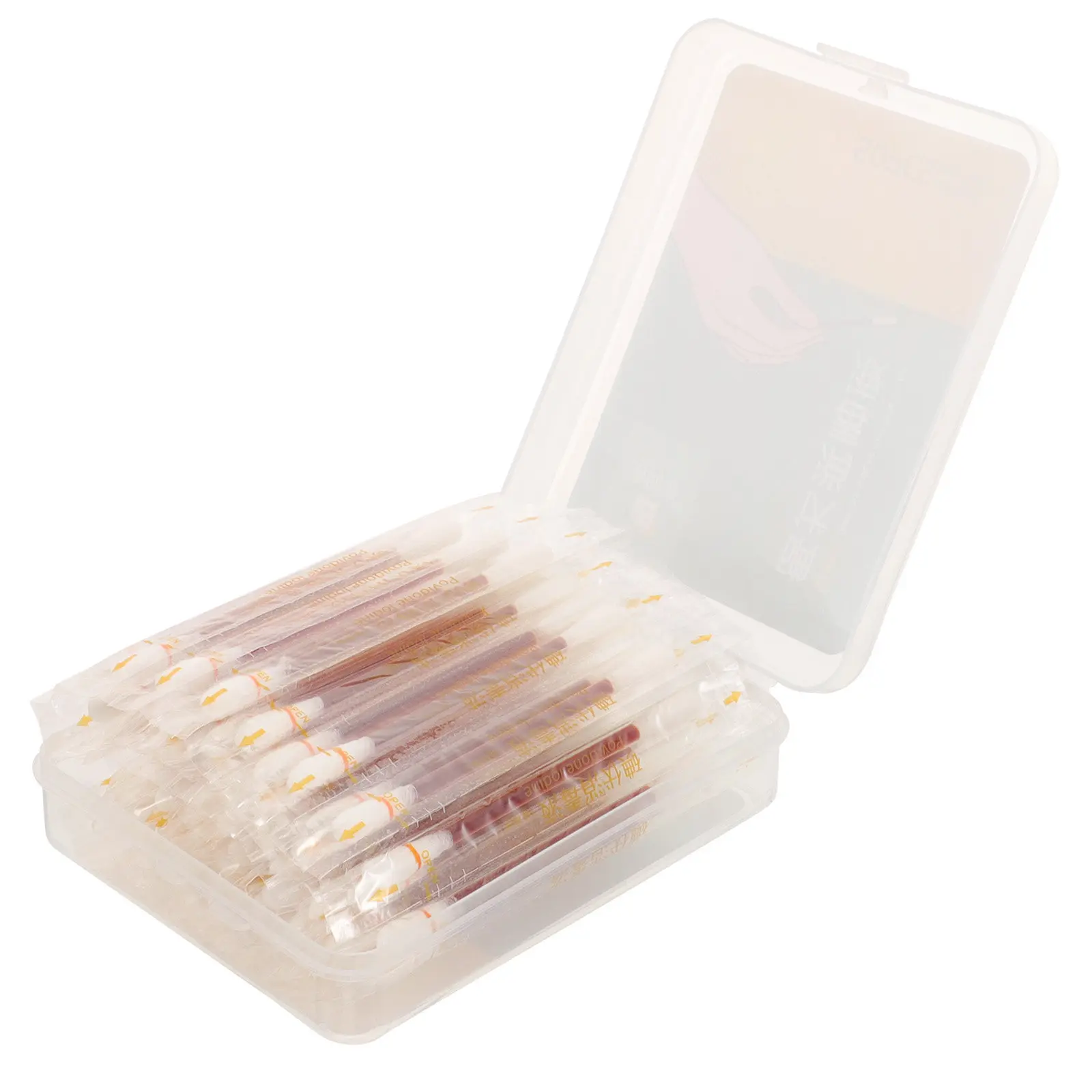 50pcs Iodophor Cotton Swabs Disposable Wound Care Sticks for Teens Adults Nursing Travel Outdoor Use Health Safety
50pcs Iodophor Cotton Swabs Disposable Wound Care Sticks for Teens Adults Nursing Travel Outdoor Use Health Safety
