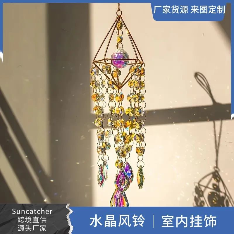 FL Sunshine Catcher Crystal Symphony Wind Chime Pendant Horizontal Room Window Pendant Gift
FL Sunshine Catcher Crystal Symphony Wind Chime Pendant Horizontal Room Window Pendant Gift