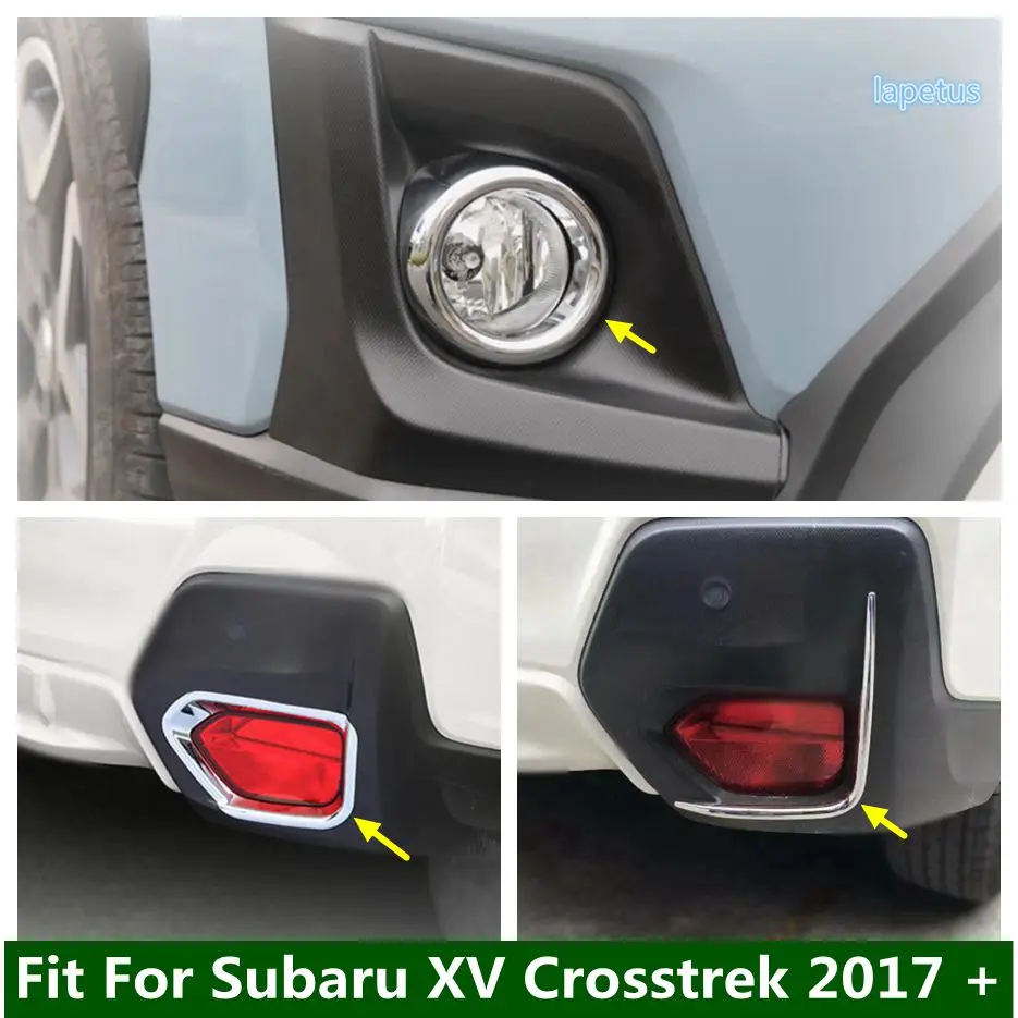ABS Chrome Front Rear Fog Light Lamp Decoration Frame Cover Trim Fit For Subaru XV Crosstrek 2017 - 2020 Car Accessories
ABS Chrome Front Rear Fog Light Lamp Decoration Frame Cover Trim Fit For Subaru XV Crosstrek 2017 - 2020 Car Accessories
