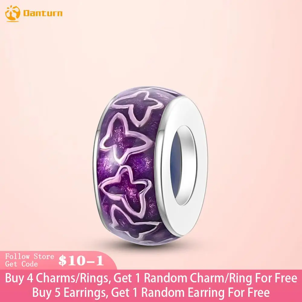 Danturn 925 Sterling Silver Beads Purple Butterfly Charm fit Snake Chain Bracelets Fashion Women Jewelry Free Shipping
Danturn 925 Sterling Silver Beads Purple Butterfly Charm fit Snake Chain Bracelets Fashion Women Jewelry Free Shipping