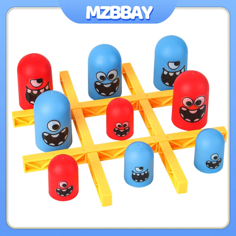 Children Funny Tic Tac Toe Big Eat Small Table Board Games Toys Chess Thinking Training Interactive Multiplayer Party Games Toys
Children Funny Tic Tac Toe Big Eat Small Table Board Games Toys Chess Thinking Training Interactive Multiplayer Party Games Toys