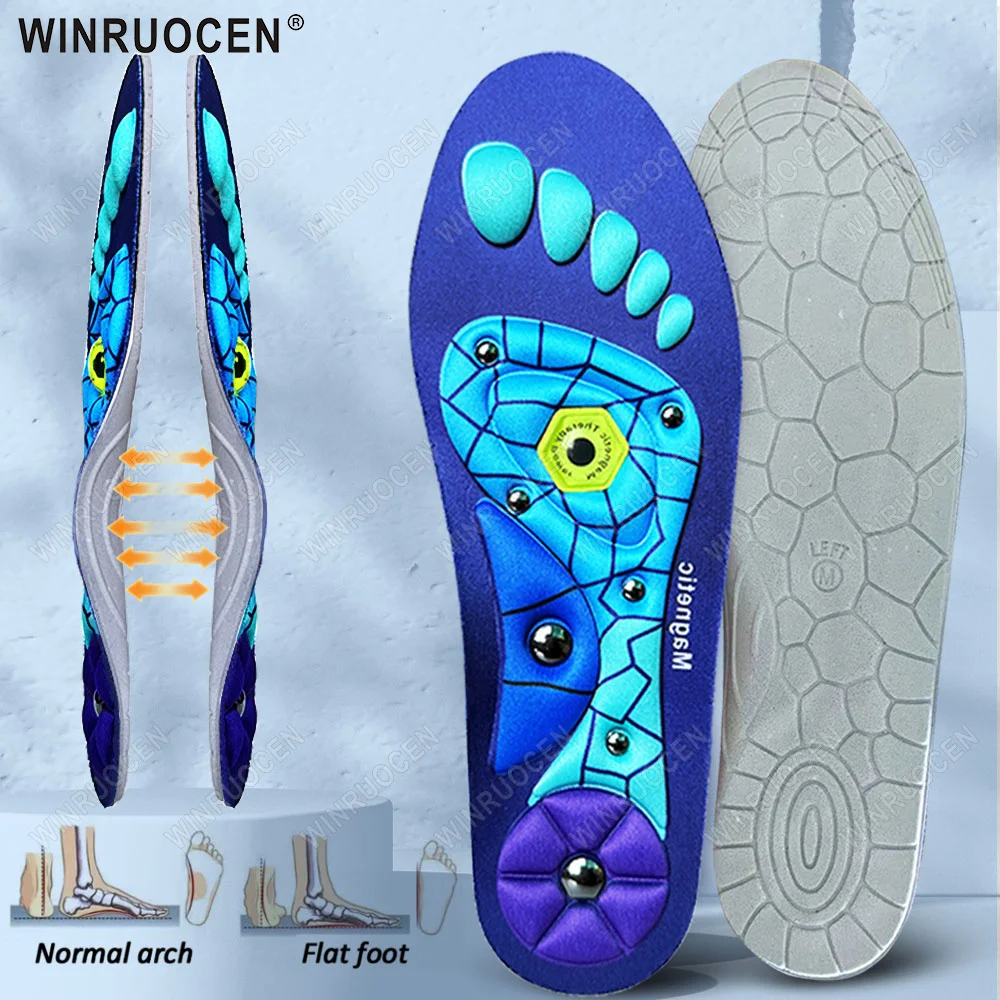 Anti-fatigue Massage Medical Magnetic Insoles Health Care Shoe Pads Acupressures Insoles for Women Men Arch Support Sport Insole 
Anti-fatigue Massage Medical Magnetic Insoles Health Care Shoe Pads Acupressures Insoles for Women Men Arch Support Sport Insole