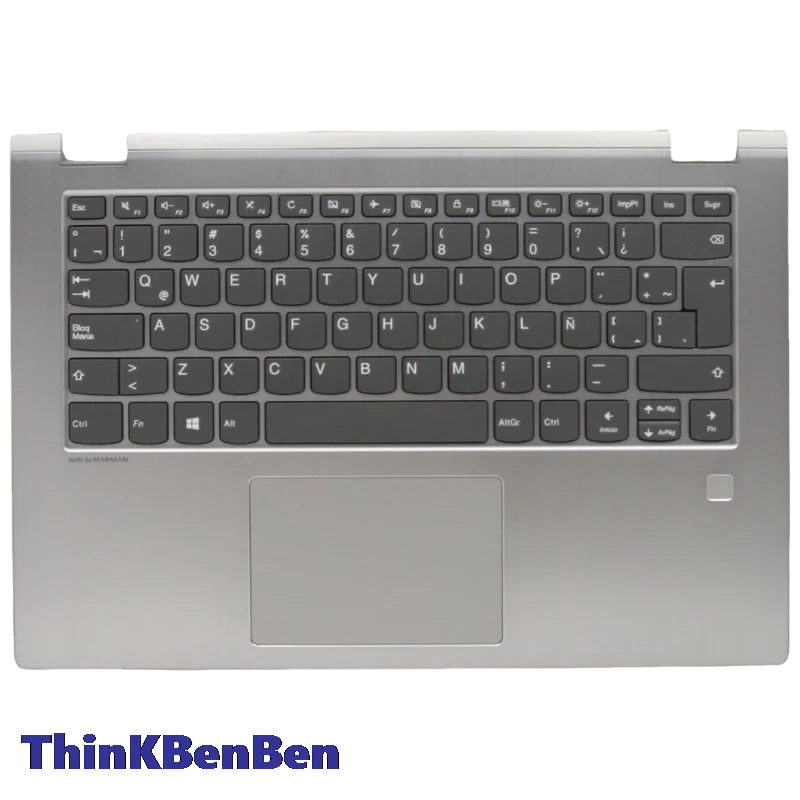 LAS Latin Spanish Keyboard Platinum Upper Case Palmrest Shell Cover For Lenovo YOGA 530 Flex 6 14 14IKB 14ARR 5CB0R08764
LAS Latin Spanish Keyboard Platinum Upper Case Palmrest Shell Cover For Lenovo YOGA 530 Flex 6 14 14IKB 14ARR 5CB0R08764