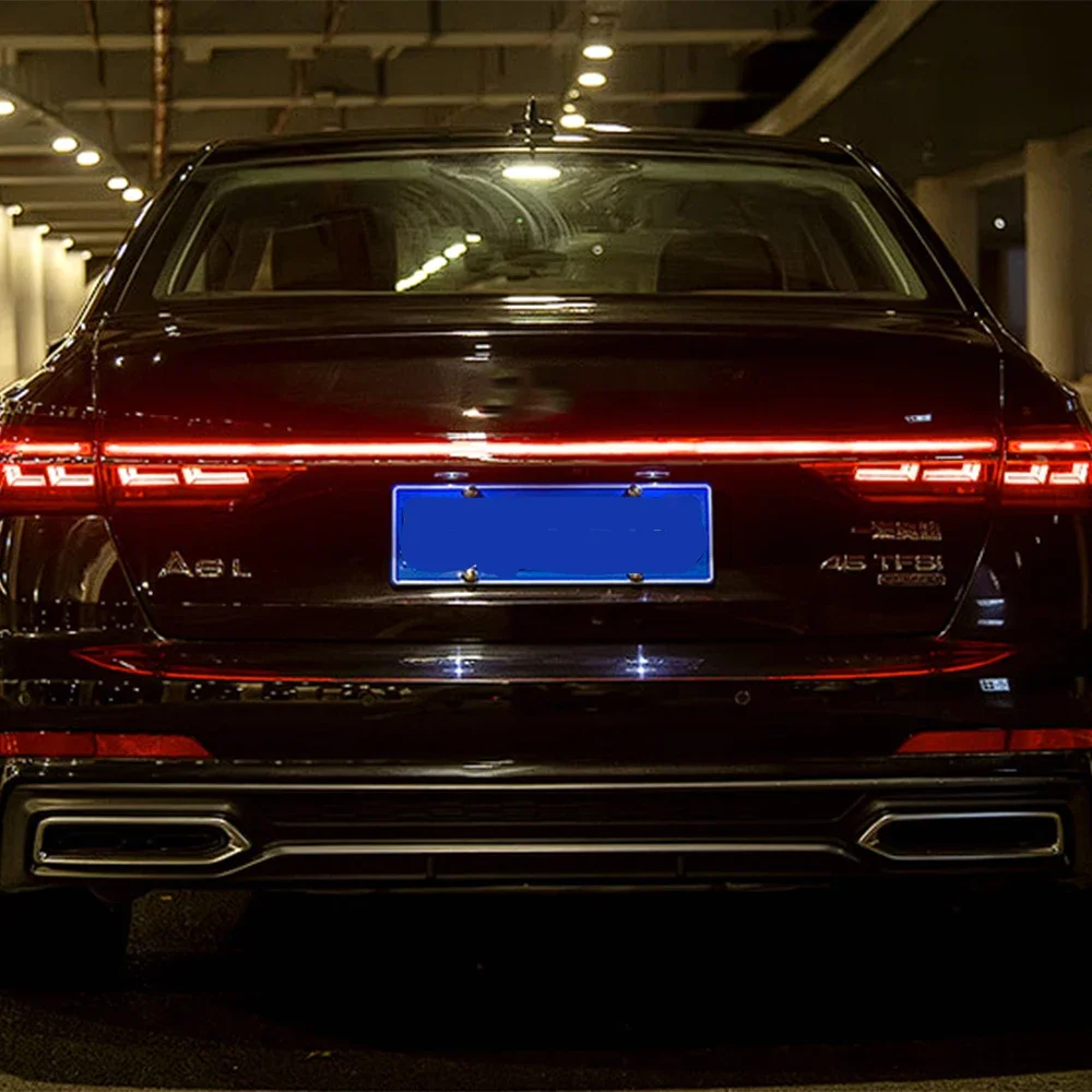 Upgrade Auto Rear Back Lamps Assembly For Audi A6 A6L C8 2019-2022 LED Dynamic Through Taillights Plug and Play Car Accessories
Upgrade Auto Rear Back Lamps Assembly For Audi A6 A6L C8 2019-2022 LED Dynamic Through Taillights Plug and Play Car Accessories