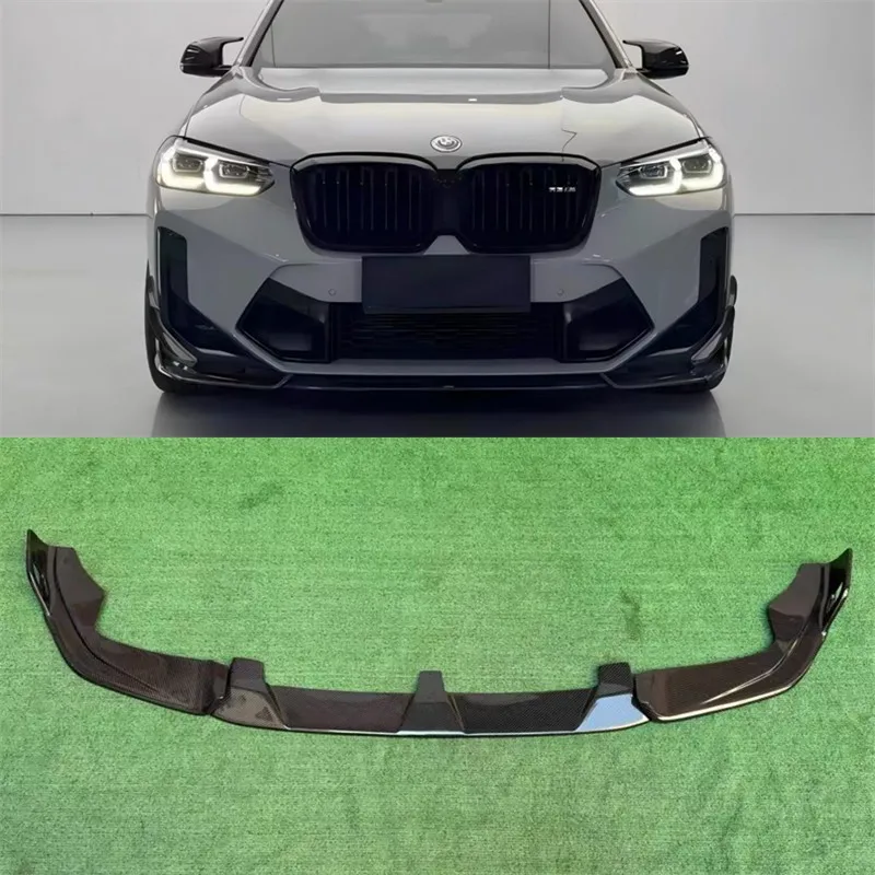 For BMW X3M X4M 2022-2026 Real Carbon Fiber Front Lip Front Bumper Lower Lip Under Spoiler Splitter Body Kit
For BMW X3M X4M 2022-2026 Real Carbon Fiber Front Lip Front Bumper Lower Lip Under Spoiler Splitter Body Kit