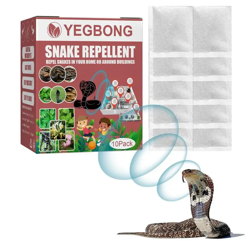 Snake Repellent Pet Safe Powerful Shield Repellent Anti-snake Bag 10 PCS Safe Repellent For Control Repelling Snakes Bag
Snake Repellent Pet Safe Powerful Shield Repellent Anti-snake Bag 10 PCS Safe Repellent For Control Repelling Snakes Bag