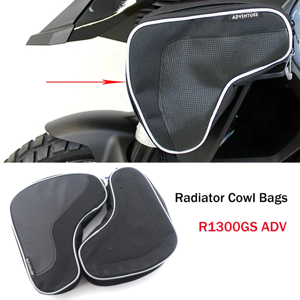 For BMW R 1300 GS ADV R1300GSA 2024- Motorcycle Accessories R1300GS Adventure Fairing Left Right Radiator Cowl Bags Waterproof
For BMW R 1300 GS ADV R1300GSA 2024- Motorcycle Accessories R1300GS Adventure Fairing Left Right Radiator Cowl Bags Waterproof