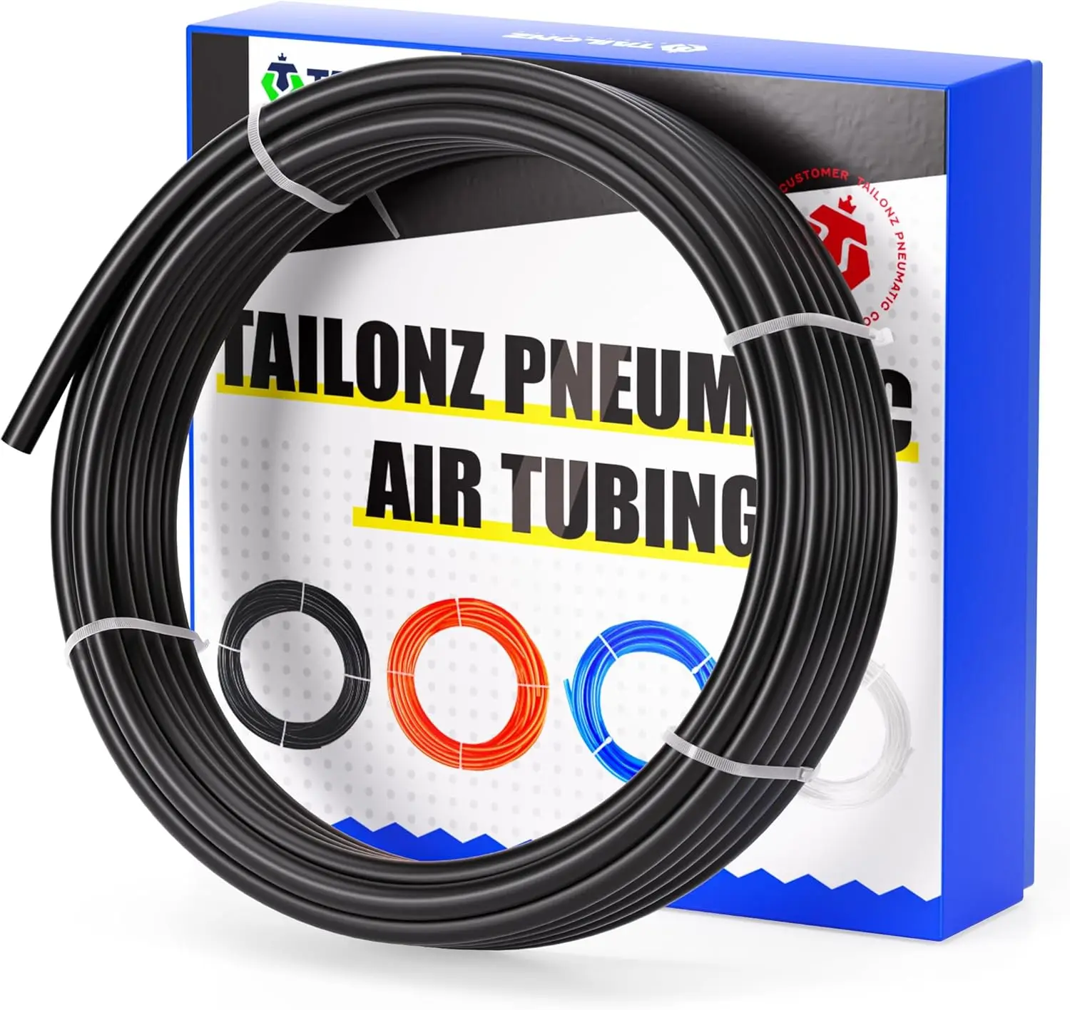 6mm OD Black Nylon Air Tube, 32.8ft Length for Pneumatic Systems and Air Brakes
6mm OD Black Nylon Air Tube, 32.8ft Length for Pneumatic Systems and Air Brakes