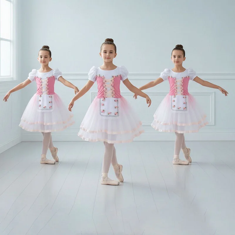 White pink Romantic Women and girl Ballet Dance professional Carmen Dress Adult modern ballet Dance dress for girls dance
White pink Romantic Women and girl Ballet Dance professional Carmen Dress Adult modern ballet Dance dress for girls dance