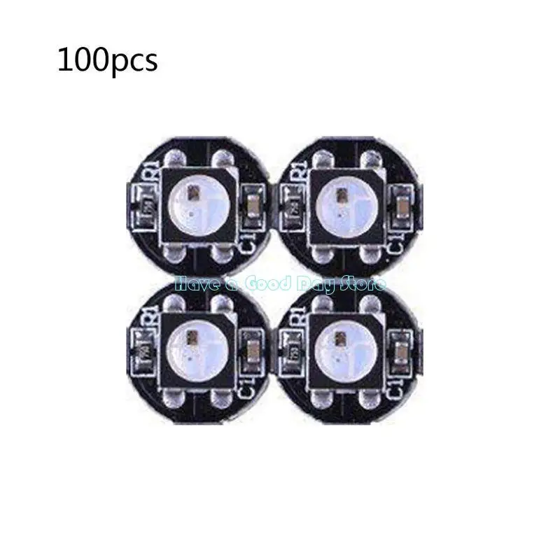 462D 100 pcs WS2812B LED Individually Addressable WS2811 IC rgb White/Black 2812b
462D 100 pcs WS2812B LED Individually Addressable WS2811 IC rgb White/Black 2812b