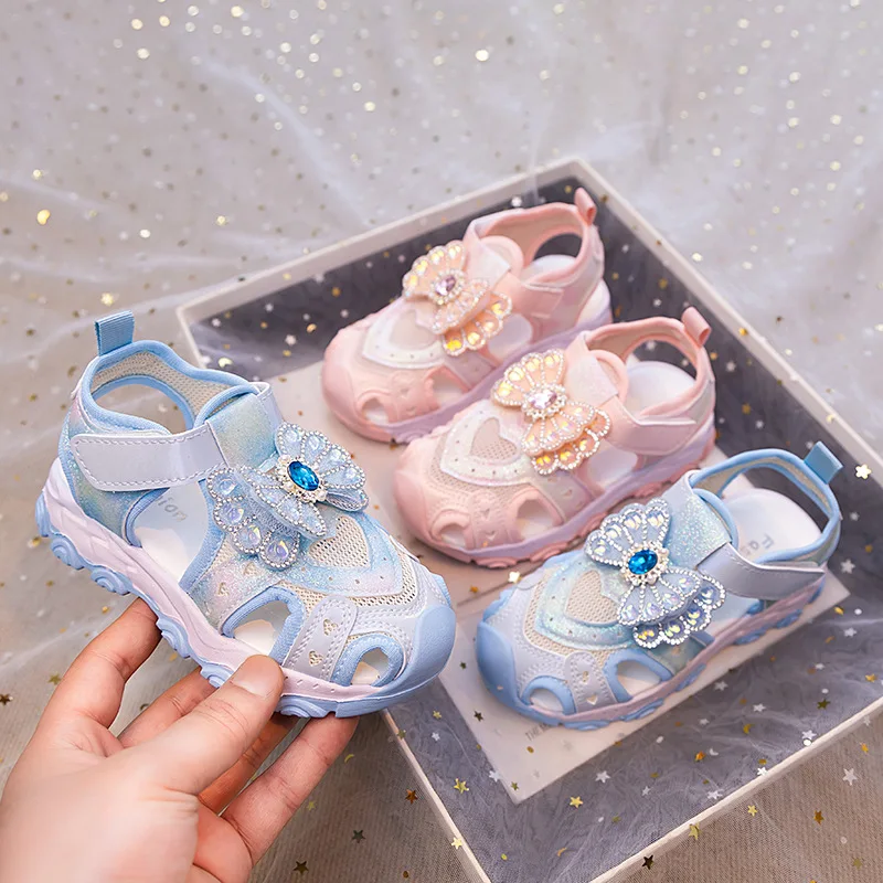 Fashion Plus Size Girls Shoes2026summer New Kids Sneakers Simple Versatile Rhinestone Girls Princess Shoe Non Slip Child Sandals
Fashion Plus Size Girls Shoes2026summer New Kids Sneakers Simple Versatile Rhinestone Girls Princess Shoe Non Slip Child Sandals