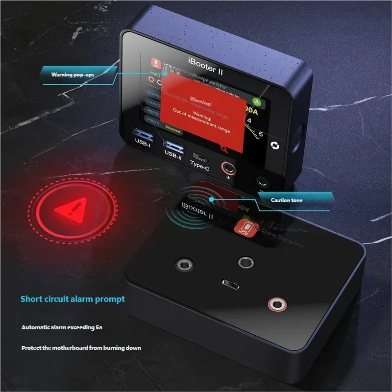 YCS iBooter II Power On Current Analyzer with 3 Mode Display Curve Digital Pointer for Phone Tablet Laptop Motherboard Repair
YCS iBooter II Power On Current Analyzer with 3 Mode Display Curve Digital Pointer for Phone Tablet Laptop Motherboard Repair