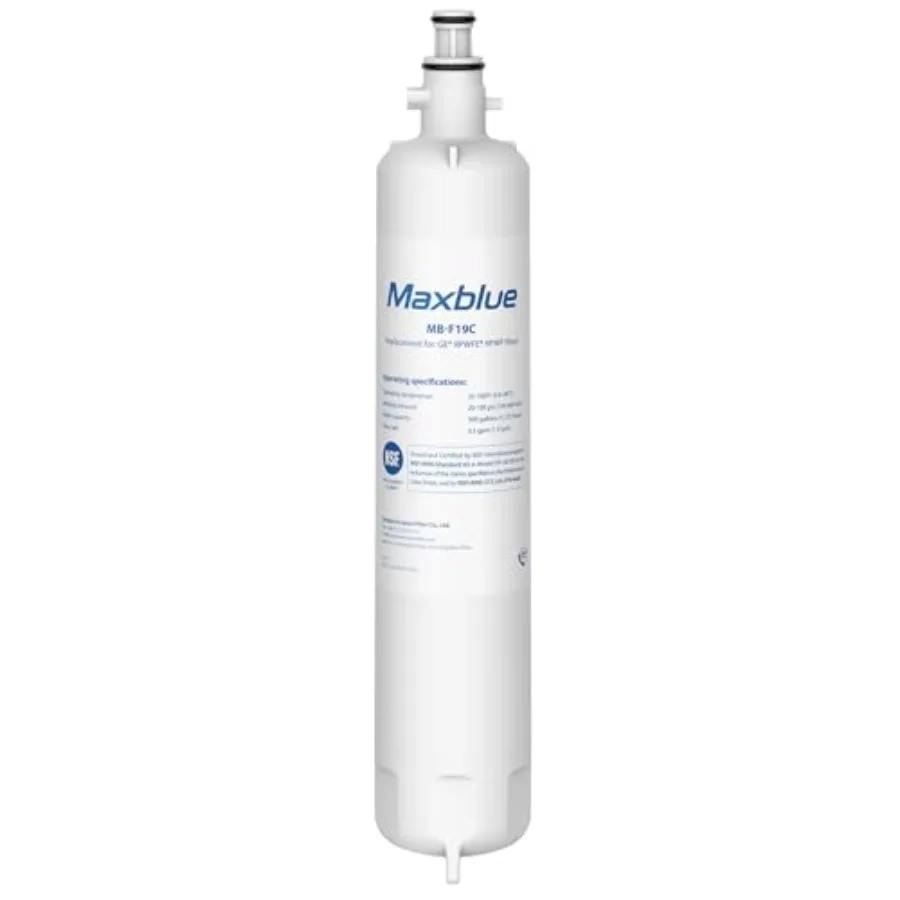 Replacement for GE® RPWFE® RPWF with CHIP Refrigerator Water Filter Compatible with WSG-4 WF277 GFE28GMKES PFE28KBLTS GFD28GSLS
Replacement for GE® RPWFE® RPWF with CHIP Refrigerator Water Filter Compatible with WSG-4 WF277 GFE28GMKES PFE28KBLTS GFD28GSLS