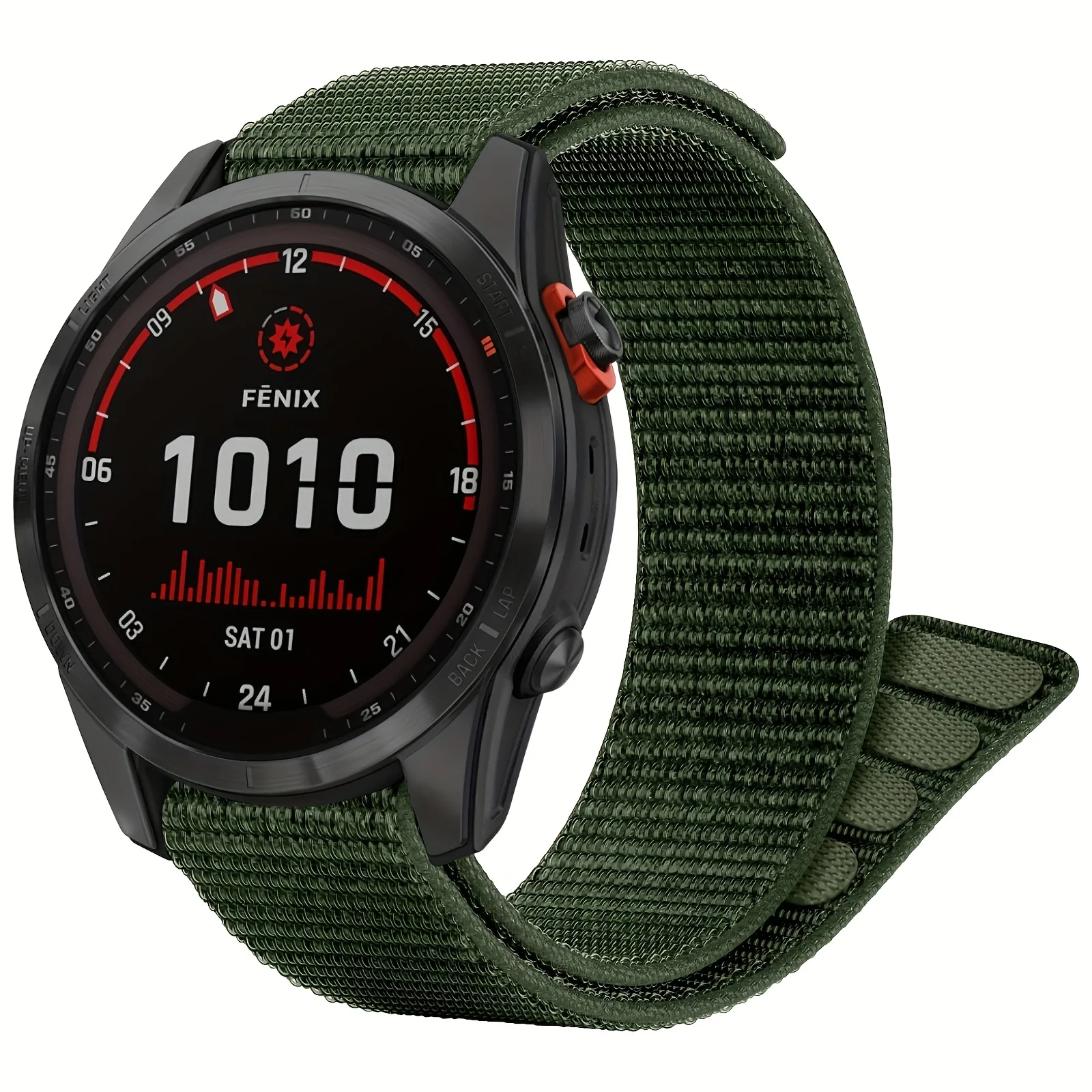 YAYUU 20 22 26mm Loop Nylon Watch Band for Garmin Fenix 7X 6X Pro 7 7S 6 6S 5X 5 5S Plus/Venu 2 Plus Hook and Quick Dry Strap
YAYUU 20 22 26mm Loop Nylon Watch Band for Garmin Fenix 7X 6X Pro 7 7S 6 6S 5X 5 5S Plus/Venu 2 Plus Hook and Quick Dry Strap