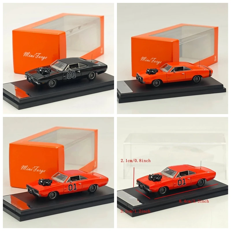 Mini Forge 1:64 For 1969 Charger General Lee Exposed Blown V8 Diecast Model Car Limited Edition Rare Collection Miniature Gifts
Mini Forge 1:64 For 1969 Charger General Lee Exposed Blown V8 Diecast Model Car Limited Edition Rare Collection Miniature Gifts