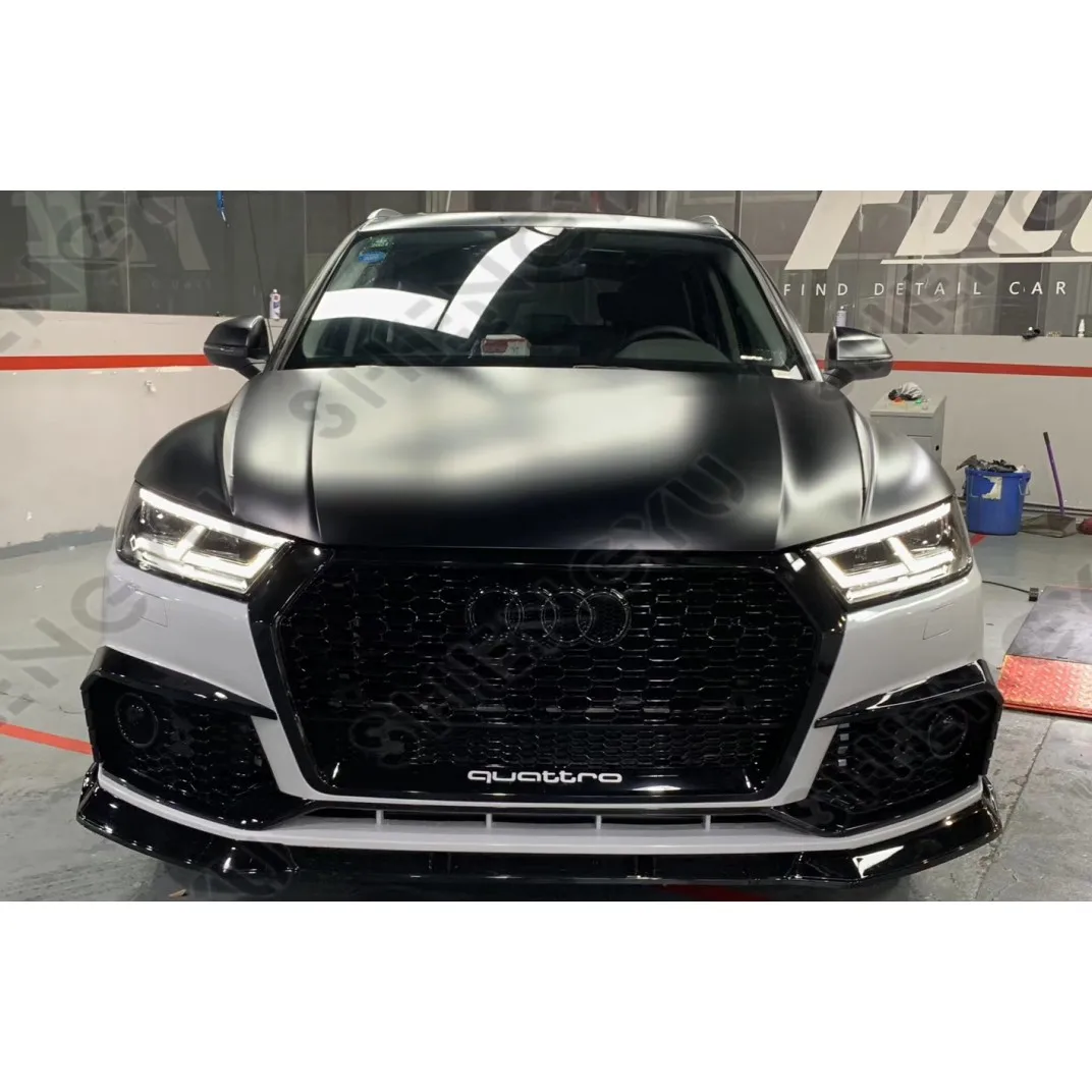 Body kit For Audi Q5 2018-2020 upgrade RSQ5 Model include front face and rear bumper accessories parts Front mesh
Body kit For Audi Q5 2018-2020 upgrade RSQ5 Model include front face and rear bumper accessories parts Front mesh