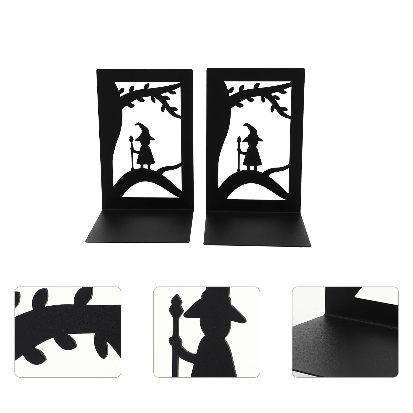 2 Pcs Decorative Book Ends for Desk Bookend Retro Holder Decoration Wrought Iron Vintage
2 Pcs Decorative Book Ends for Desk Bookend Retro Holder Decoration Wrought Iron Vintage