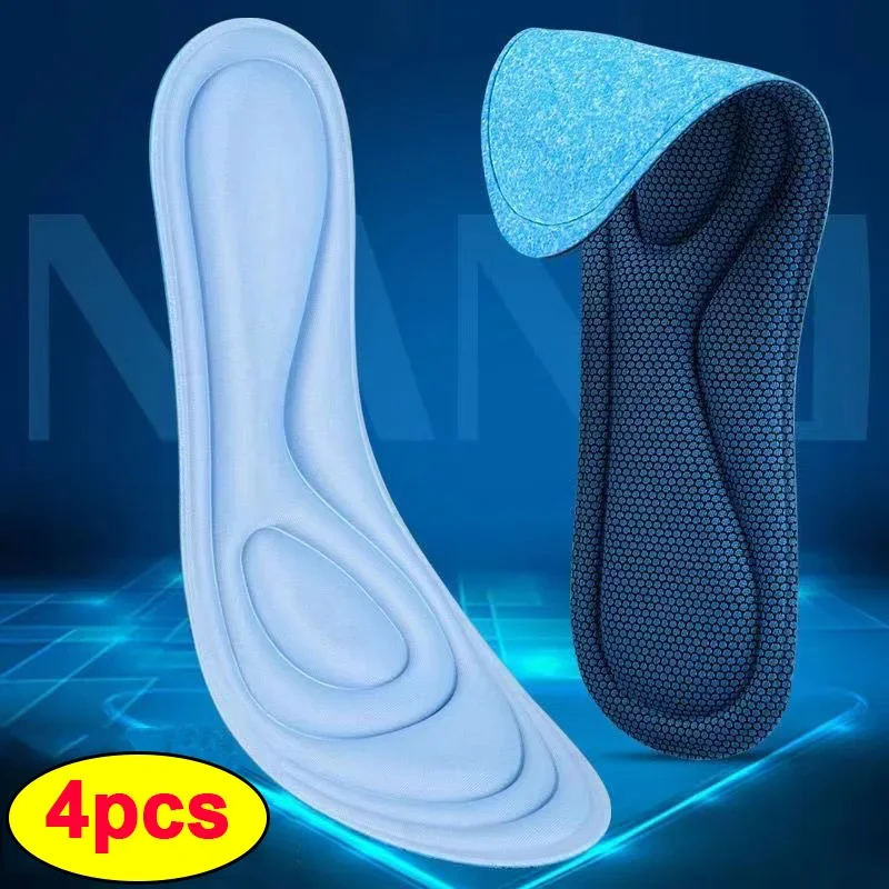 5D Memory Foam Orthopedic Insoles for Shoes Men Women Nano Antibacterial Deodorization Insole Sweat Absorption Running Cushion
5D Memory Foam Orthopedic Insoles for Shoes Men Women Nano Antibacterial Deodorization Insole Sweat Absorption Running Cushion