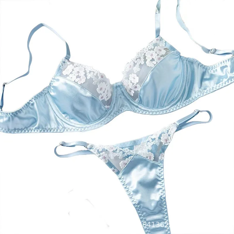 Western Japanese Style Sexy Blue Embroidery Lace Bra For Women Lady Female Outfit Hot Caliente Underwear Erotic Suits Sets
Western Japanese Style Sexy Blue Embroidery Lace Bra For Women Lady Female Outfit Hot Caliente Underwear Erotic Suits Sets