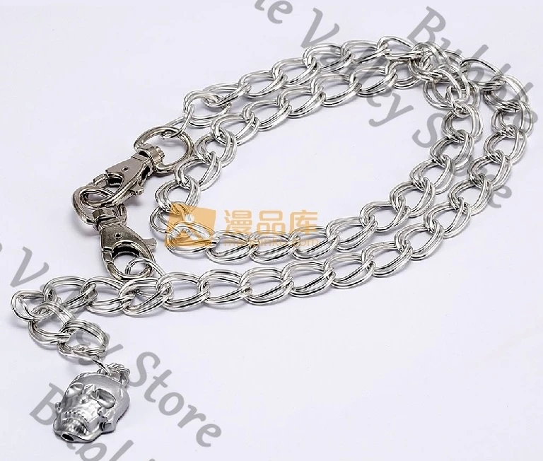 Аниме Danganronpa Nagito Komaeda Косплей Череп Головы Поясная цепочка Опора Мультяшный пояс Chatelaine Цепочки на живот Аксессуары Hallowmas
Аниме Danganronpa Nagito Komaeda Косплей Череп Головы Поясная цепочка Опора Мультяшный пояс Chatelaine Цепочки на живот Аксессуары Hallowmas