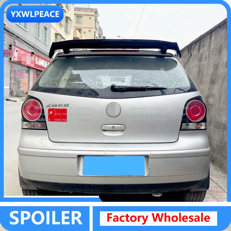 For Volkswagen VW Polo 2005-2009 ABS Material Carbon Fiber Look/Gloss Black Rear Trunk Roof Spoiler Body Kit Accessories
For Volkswagen VW Polo 2005-2009 ABS Material Carbon Fiber Look/Gloss Black Rear Trunk Roof Spoiler Body Kit Accessories