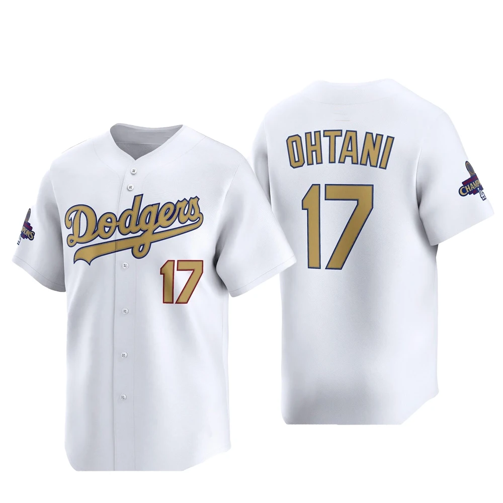 Mens Shohei Ohtani Champions 2025 Gold Jersey Baseball Shirt Youth Kids Breathable Quick-dry Baseball Oversized Uniform
Mens Shohei Ohtani Champions 2025 Gold Jersey Baseball Shirt Youth Kids Breathable Quick-dry Baseball Oversized Uniform