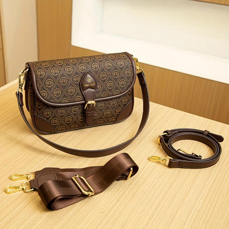 Printed Crossbody Bag, Fashion Mini Bag, Classic Style Shoulder Handbag For Women
Printed Crossbody Bag, Fashion Mini Bag, Classic Style Shoulder Handbag For Women