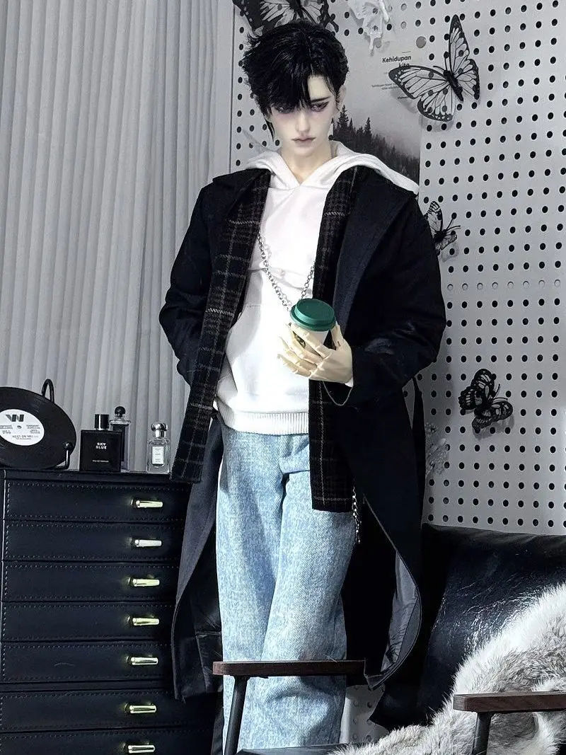 1/3 Doll's Clothes Suit for 75cm Male Bjd Doll Windbreaker+Hoodie +Jeans Handsome Dress Up Play House Doll Accessories, No Doll
1/3 Doll's Clothes Suit for 75cm Male Bjd Doll Windbreaker+Hoodie +Jeans Handsome Dress Up Play House Doll Accessories, No Doll