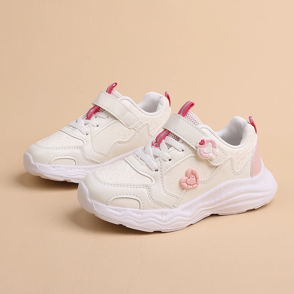 COMFY KIDS Girls' Sweet Heart Flower Hook‑and‑Loop Sneakers, Soft Cushioned Wavy Non‑Slip Platform Shoes, Spring Autumn Lightwei
COMFY KIDS Girls' Sweet Heart Flower Hook‑and‑Loop Sneakers, Soft Cushioned Wavy Non‑Slip Platform Shoes, Spring Autumn Lightwei