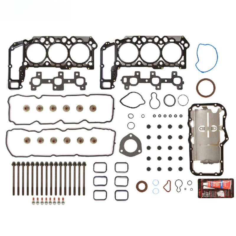 Full Gasket Kit Bolt Timing 5019316AA
Full Gasket Kit Bolt Timing 5019316AA