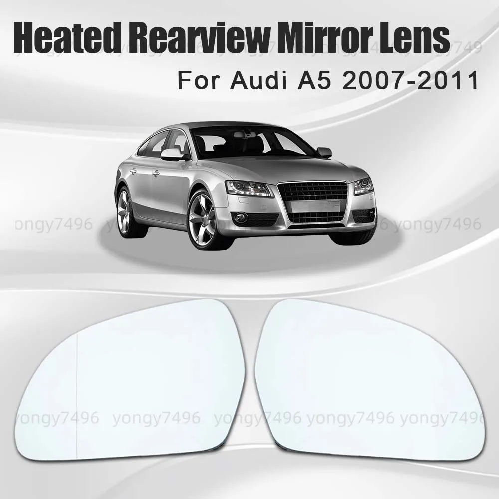 Car Wide Angle Heated Rearview Mirror Lens For Audi A5 2007 2008 2009 2010 2011 Car Rearview Accessories Mirrored Glass Upgrade
Car Wide Angle Heated Rearview Mirror Lens For Audi A5 2007 2008 2009 2010 2011 Car Rearview Accessories Mirrored Glass Upgrade