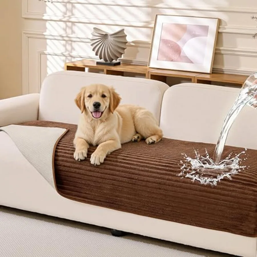 100% Waterproof Oversized Couch Cover, Dogs Couch Covers for Sectional Sofa, Non Slip Washable Sofa Slipcovers for 3 Cushion Co
100% Waterproof Oversized Couch Cover, Dogs Couch Covers for Sectional Sofa, Non Slip Washable Sofa Slipcovers for 3 Cushion Co