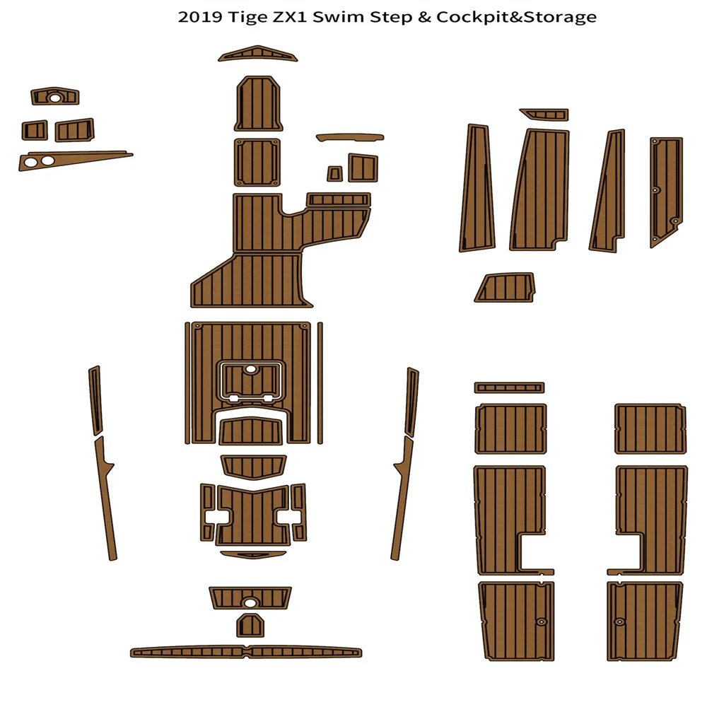 2019 Tige ZX1 Swim Step Cockpit Storage Boat EVA Faux Foam Teak Deck Floor Pad
2019 Tige ZX1 Swim Step Cockpit Storage Boat EVA Faux Foam Teak Deck Floor Pad