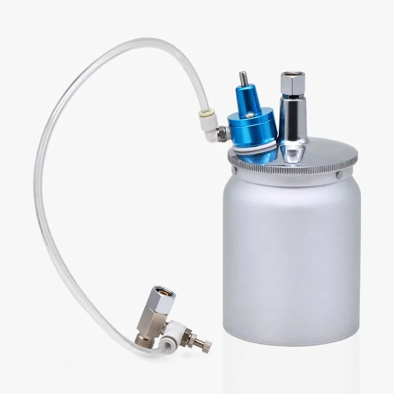 Pneumatic mixing pot, upper/lower pot anti-precipitation paint mixing cup, matching W-71/101 paint spray gun
Pneumatic mixing pot, upper/lower pot anti-precipitation paint mixing cup, matching W-71/101 paint spray gun