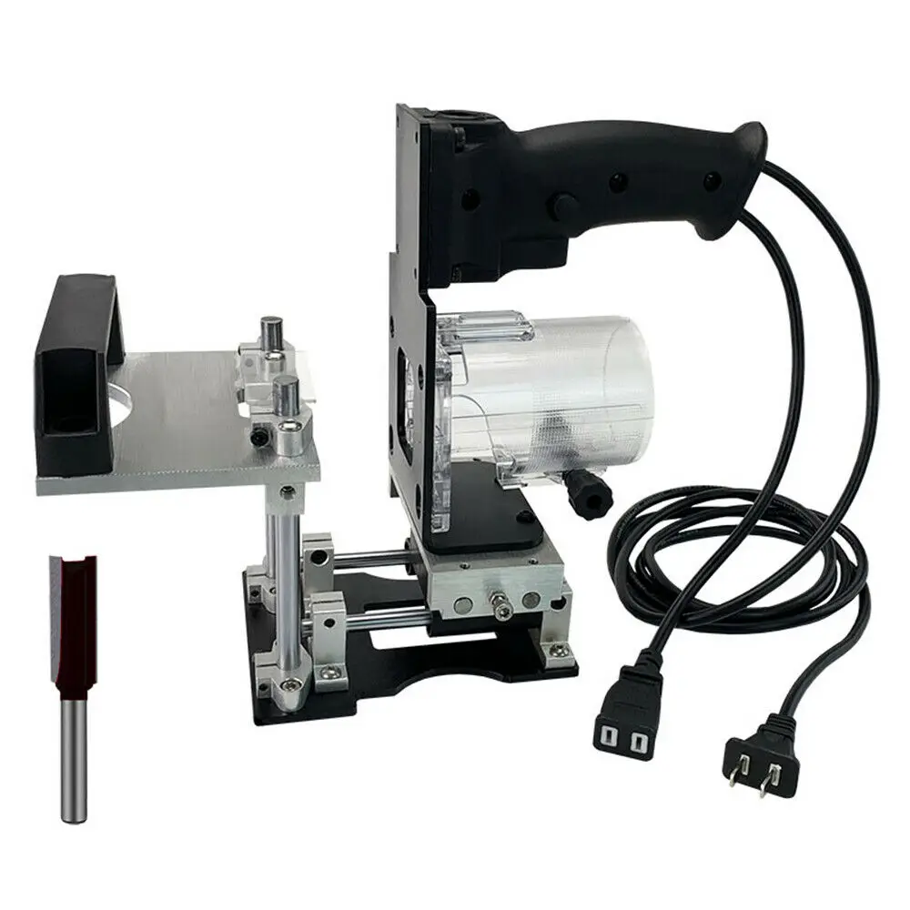 Mortising Jig For Trimming Machine 2 in 1 Slotting Bracket Invisible Fasteners Punch Locator Linear Track Woodworking Tool
Mortising Jig For Trimming Machine 2 in 1 Slotting Bracket Invisible Fasteners Punch Locator Linear Track Woodworking Tool