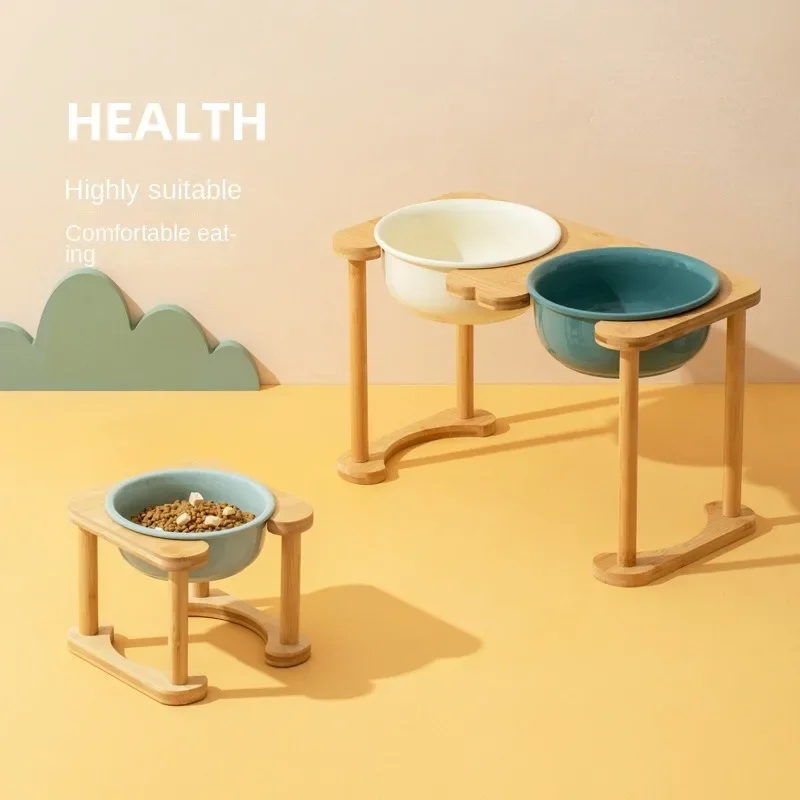 Big Dogs Dining Table Elevated Pet Double Food Water Bowls with Wooden Stand Medium Dog Drinking Eating Feeding Feeders Supplies
Big Dogs Dining Table Elevated Pet Double Food Water Bowls with Wooden Stand Medium Dog Drinking Eating Feeding Feeders Supplies